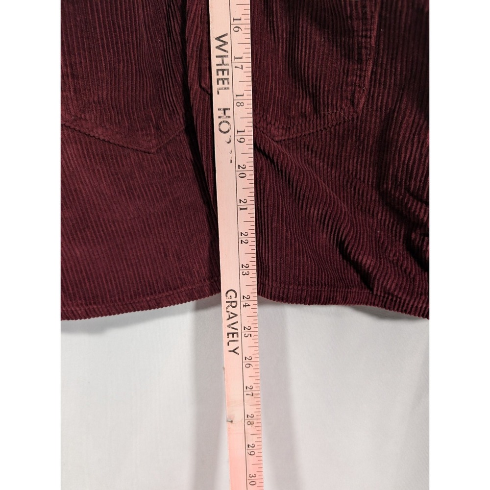 Top Shop petite MOTO Purple corduroy dungaree dress size 8 petite - Picture 8 of 11